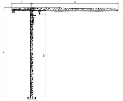 T6515-10E塔式起重机